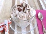 Gelato al cioccolato kinder
