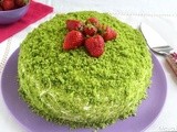 Green cake