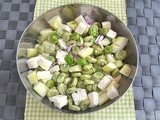 Insalata di fave e feta