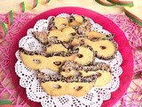 Maschere di carnevale di pasta frolla