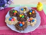 Nidi di cioccolato e cereali