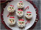 Santa cupcakes