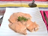 Scaloppine rosa al mascarpone