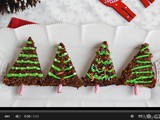Video ricetta brownies albero di natale