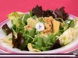 Videoricetta insalata con mela noci e grana