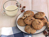 Biscotti proteici al cioccolato e noci | Healthy chocolate chip pecan cookies