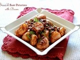 Braai'd Baby Potatoes - Southern African Style Grilled Baby Potatoes with Bacon - When The Hubby Cooks