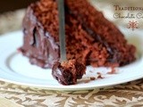 Traditional Chocolate Cake ~ Very Rich & Chocolatey