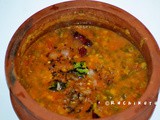 Cheera Sambar | Red Spinach Sambar