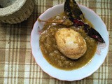 Egg Curry in Green Tomato Gravy