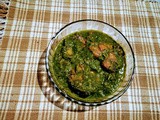Fish curry with Spinach (2)