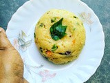 Suji Upma Recipe / South Indian Style Savoury Semolina Breakfast Recipe