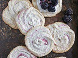 Blackberry Meringue Cookies