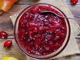 Citrusy Cranberry Pear Sauce (& Cranberry Cream Cheese Tartlets)
