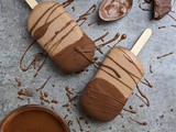 Easy 4-Ingredient Chocolate Bourbon Popsicles