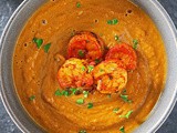 Easy Curried Butternut Squash Soup With Spicy Shrimp