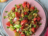 Sautéed Brussels Sprouts And Apple Salad