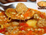 Albondigas Soup with Sauerkraut – Russian Recipe