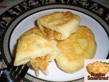 Russian Potato Cutlet filled Sauerkraut Recipe