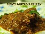 Spicy Kerala Mutton Curry (Restaurant Style)