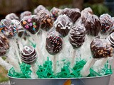 An Easter Thank-You | Chocolate Cake and Ganache Cake Pops