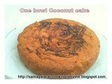 Eggless  One Bowl Coconut Cake