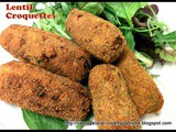 Lentil Croquettes