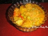 Aloo Mattar Masala / Potato and Peas masala
