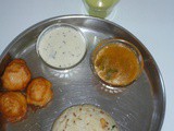 வெண்பொங்கல்,மைசூர் போண்டா,சட்னி& அவசர சாம்பார் / South Indian Breakfast Menu