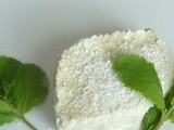 Coconut Mojito Frozen Yogurt Pie w/ Brown Butter Crust (non-alcoholic)