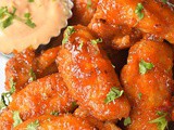 Honey Hot Wings {Sticky and Spicy}