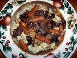 Beef and wild mushroom stew
