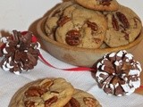 Brown butter pecan cookies