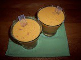 Carrot-mango-ginger smoothies