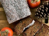 Holiday persimmon bread