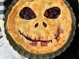 Jack Skellington boo-berry pie #HalloweenTreatsWeek