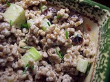 Wheat berry waldorf salad