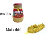 Simple homemade mustard from Chef Liana Robberecht