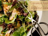 Cinnamon Apple and Toasted Walnut Salad