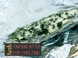 Compound Butter for Freezing