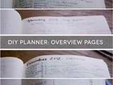Getting Organized in the New Year: diy Planner