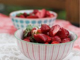 Strawberry Mint Salad