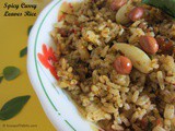 Spicy Curry Leaves Rice or Karuveppilai Sadam