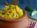 Bengali Holud Mishti Pulao | Sweet Saffron Polau | Durga Puja Special