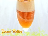 Fresh Peach Bellini Recipe | Wine Cocktail | Homemade Cocktail Recipes