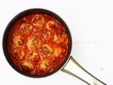 Beef and Chorizo Meatballs with Pasta