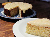 Orange Buttermilk Cake with Marmalade Cream Cheese Icing