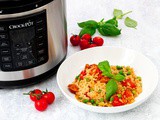 Pressure Cooker Chorizo Risotto and Crock-Pot® Express Multi-Cooker Review
