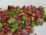 Spiced Wild Rice and Pea Salad