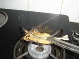Dried Mackerel Chutney (Konkani: Sukile Bangade Chutney)